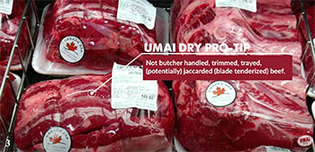 UMAi Dray-Aging-Bag-Process-Dry Age bags Canada