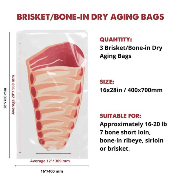 UMAi Dry-Aging-Bags-Brisket-Bone-in-Dry Age Steak Bags Canada